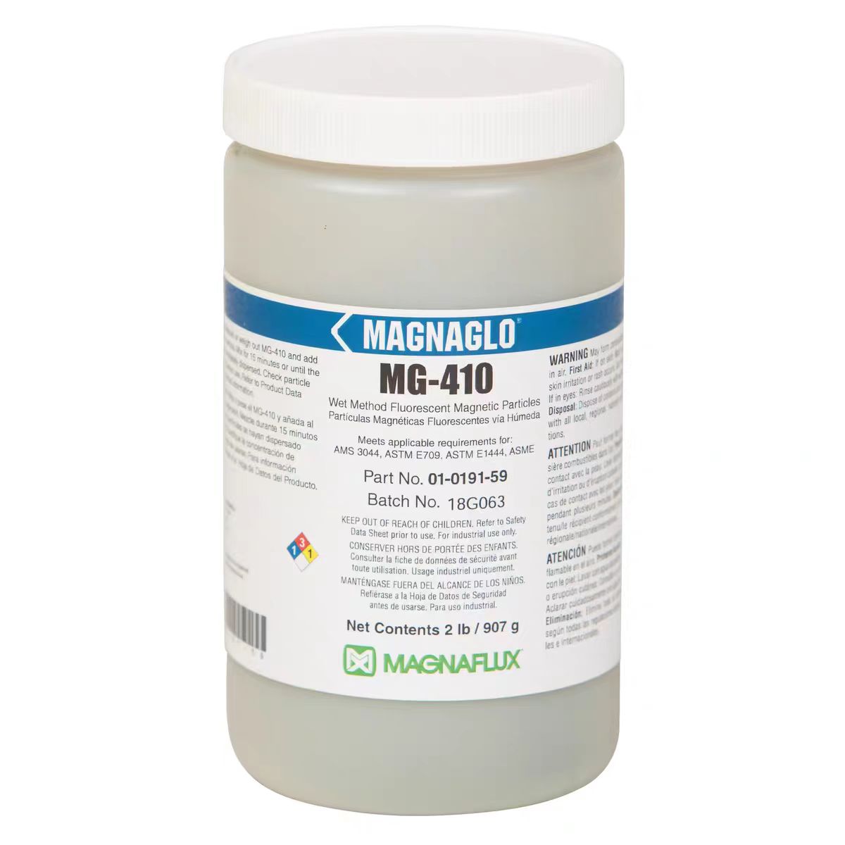 美国磁通MG-410荧光磁粉